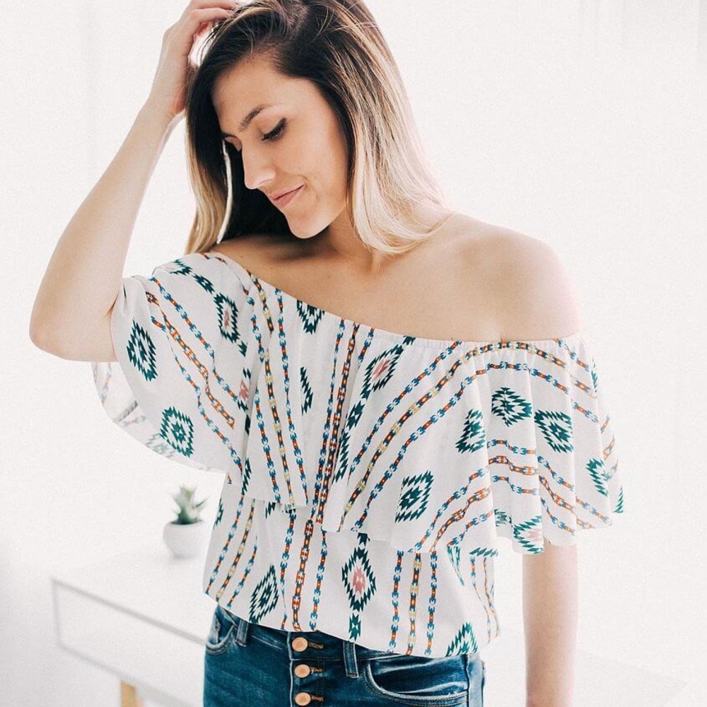 Willow & Root Southwestern Top